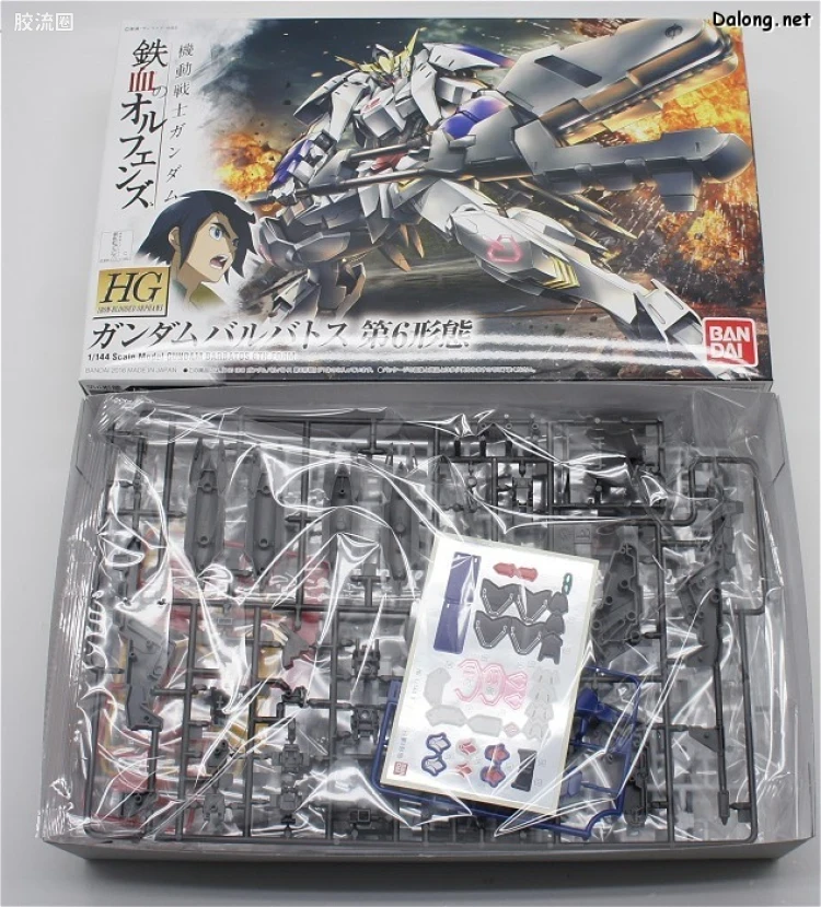 高达铁血的奥尔芬斯 HG 1/144 普通版 15 高达巴巴托斯 第六形态 - 图片